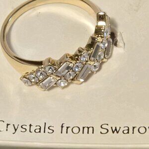 NWT Swarovski Ring, Size 9